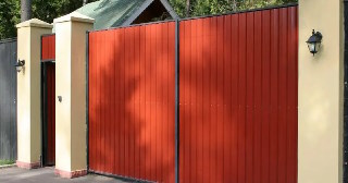 Купить ворота из профнастила Керчь, цена от 4147 руб.